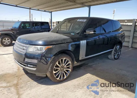 2015 Land Rover Range Rover Autobiography из США, поврежденный, VIN SALGV3TF4FA208105
